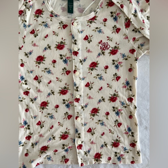 ❌SOLD❌ 🌸LAUREN RALPH LAUREN 100% cotton floral print pajama set | SMALL - Picture 15 of 15